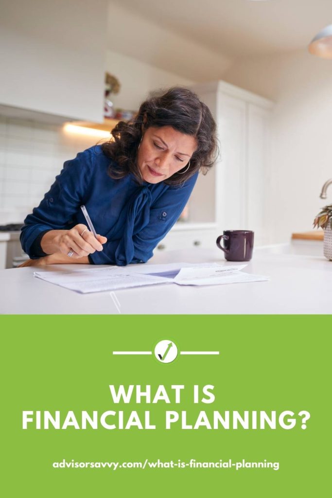 What is financial planning?