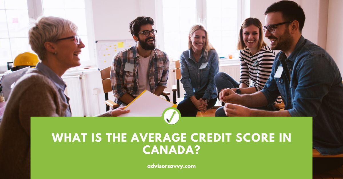 Average credit score in Canada