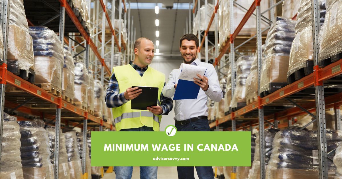 Minimum Wage in Canada by province