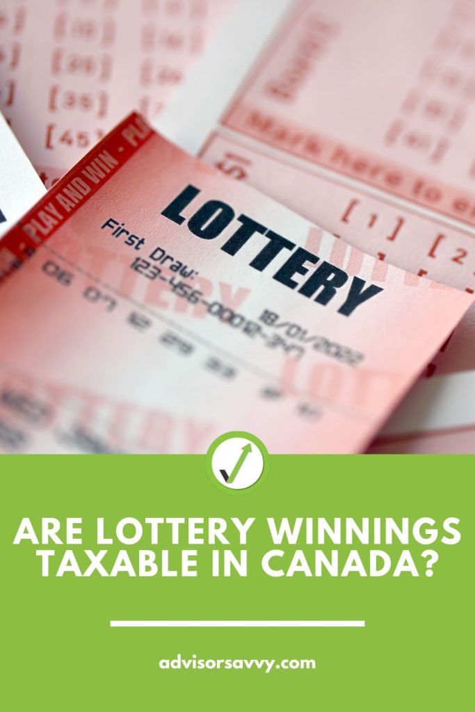 Are lottery winnings taxable in Canada