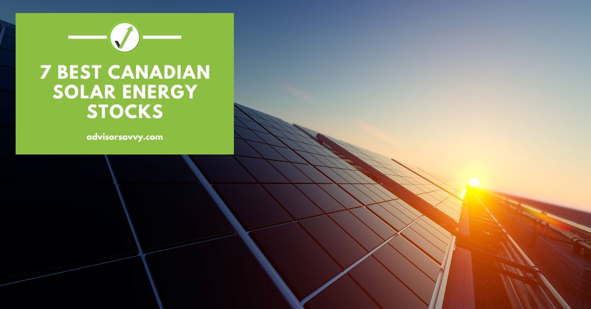 Canadian solar energy stocks