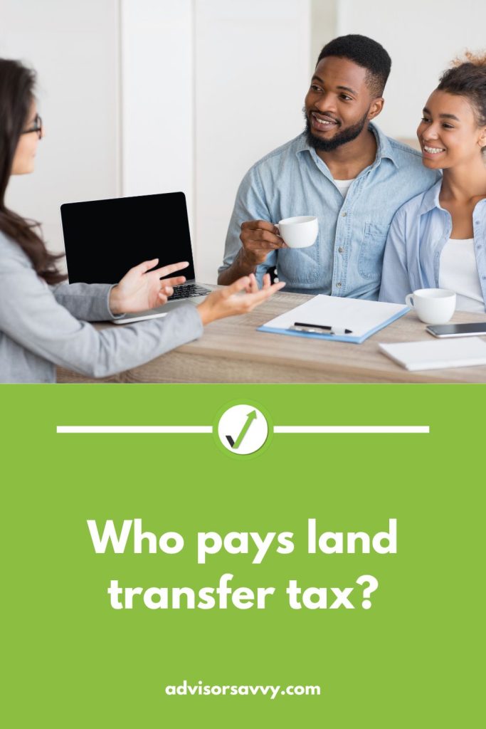 who pays land transfer tax